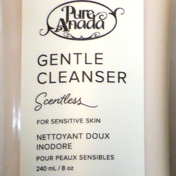 New! 3 piece set Pure Anada Sensitive Unscented Cleanser Toner Moisturizer - Picture 6 of 7